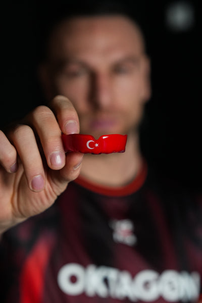 Mundschutz Kerim Rot