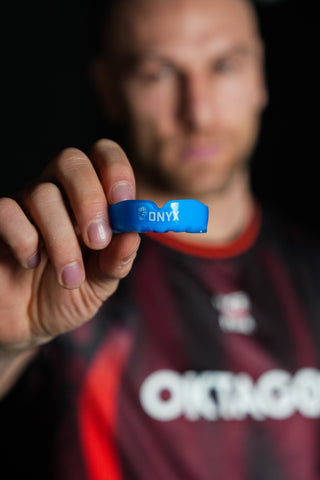 Mundschutz Onyx Blau