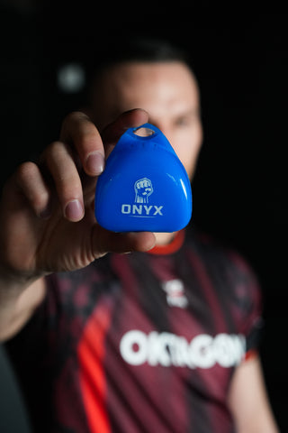 Mundschutz Onyx Blau