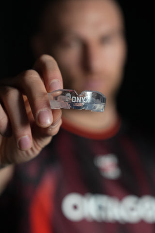 Mundschutz Onyx Transparent